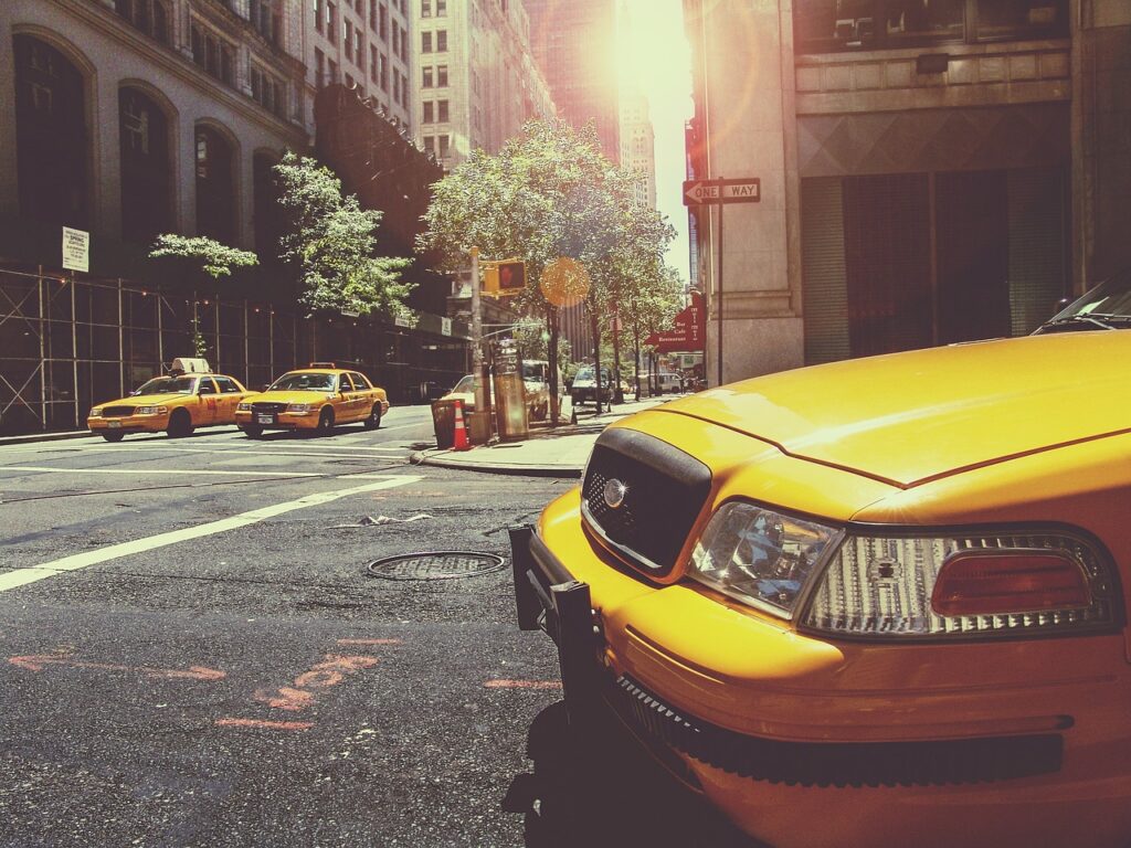 Taxi jaune