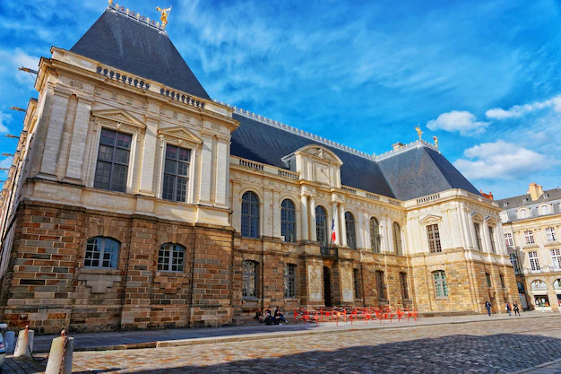 Parlement de Rennes en Bretagne